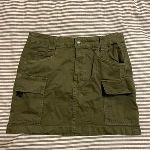 Green Cargo style skirt